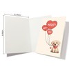 Nchigedy Cute Dog Mother's Day Card, Adorable Mothers Day Card