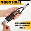 Lanties 9 Inch Reversible Safety Wire Twister Pliers Left and