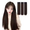Vigorous Wig, Collarless Wig, Long Straight Extension, Extension, Heat Resistant,