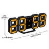 DollaTek 3D LED Digital Alarm Clock with 3 Adjustable Brightness