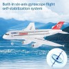 Unbranded US 2.4G Airbus A380 RC Plane 2CH 6Axis Gyro