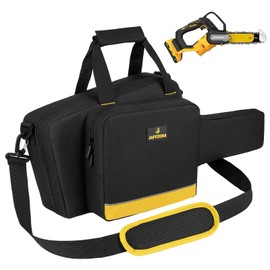 Mini Chainsaw Case Compatible with DEWALT 20V MAX Pruning 8-inch (DCCS623B),Waterproof Chainsaw Storage Bag Fits for BITOON & RYOBI Brushless 6In 8In Cordless Power Chainsaw&Accessories (Bag Only)