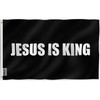 Anley Fly Breeze 3x5 Foot Jesus is King Flag -