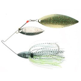 Nichols Lures DF06-1 Pulsator Depth Finder Metal Flake Spinnerbait, 1oz, Bombshell Bass
