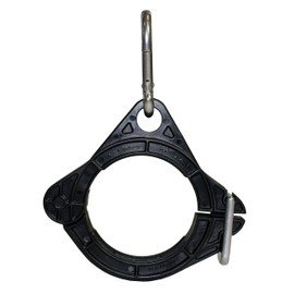 Tectran Multi-Purpose TEC-CLAMP® Series | Color-Coded | Stainless Steel Clip | (2.75" | Black)