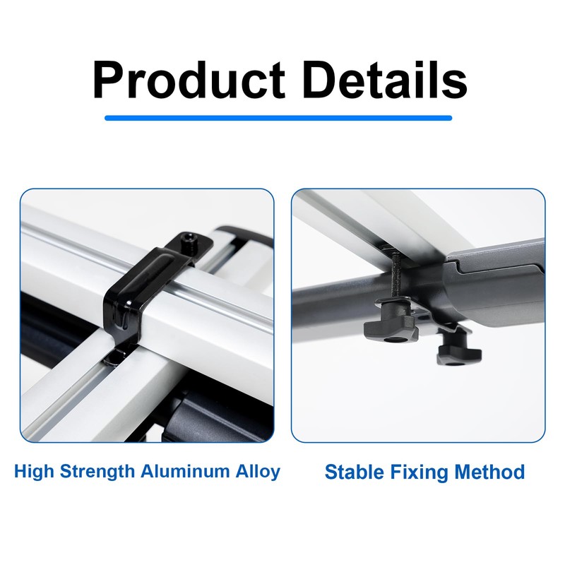 TOOENJOY Compatibility Adapter Rack Kit for Lift Roof Rack Use,