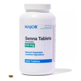 Laxante 1000 Tabs, Suave, Fiable Ingredientes Senokot Eg S10