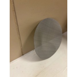 Hight Filtration Wire Mesh Cloth Screen Disc 4”inch Dia, 60X60 Mesh 100 Pack