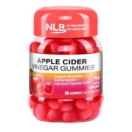Naturelab NLB, Gomitas De Vinagre De Manzana Bajar De Peso 60pzas