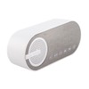 Bluetooth Speaker Dual Alarm Clock Bluetooth5.0 Mirror Clock Speaker Rechargeable