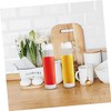 YQkangzhu 4 Pcs 16 oz Inverted Plastic Squeeze Bottles, Upside