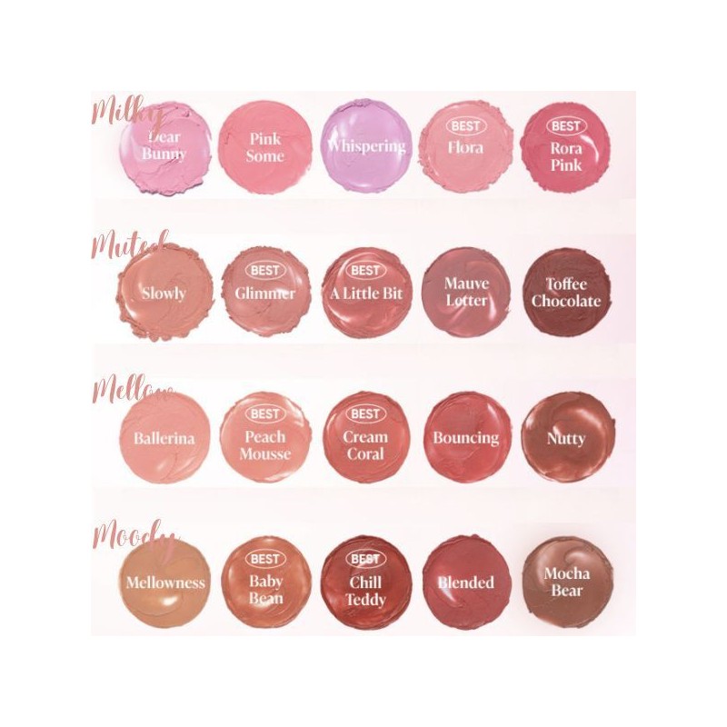 BANILA CO Mood On Touch Cushion Limited Set 3items [Denim