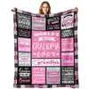 PVDSAVE Grandma Birthday Gifts - Best Grandma Ever Blanket -