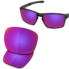 Saucer Premium Replacement Lenses for Oakley Sliver OO9262 Sunglasses High Defense - Midnight Sun Polarized