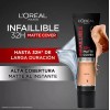 Base Maquillaje Loréal Paris Infaillible Matte Cover 30ml Tono 260