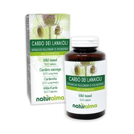 Wild Karde (Dipsacus fullonum or Dipsacus sylvestris) Roots Naturalma - 150 g - 300 Tablets - Dietary Supplement - Natural and Vegan