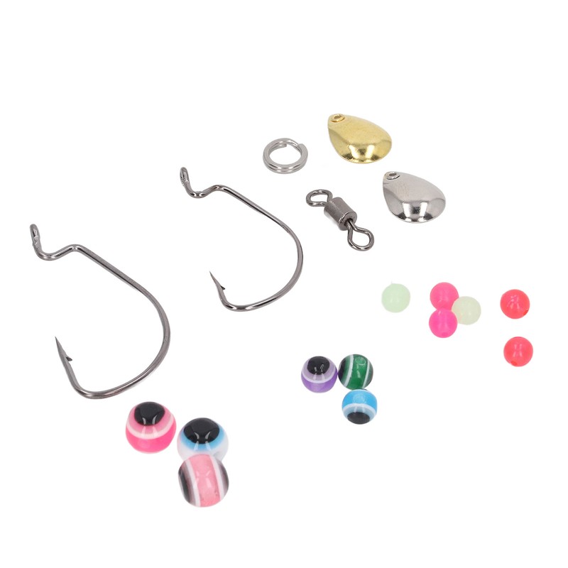Fishing Terminal Tackle Kit Sharp Tip Stainless Steel Rust Proof