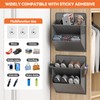 DEYILIAN 2 Pack RV Shoe Storage with Sticky Adhesive Tape,
