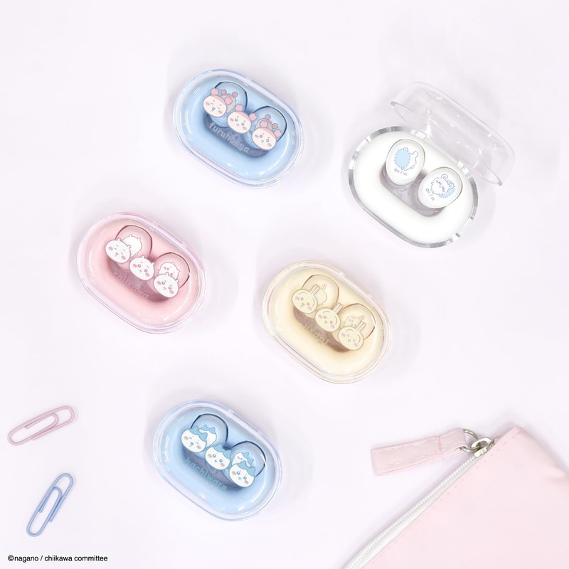 Gourmandies Chiikawa Fully Wireless Stereo Earbuds Momonga CK-64D