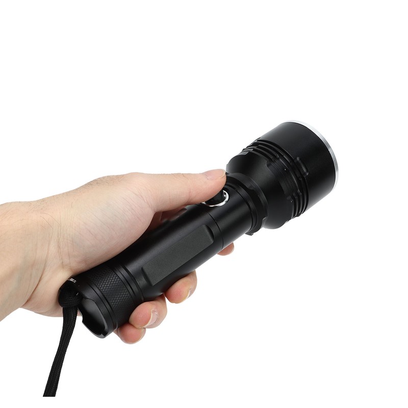 Diving Flashlight Magnetic Switch Aluminum Alloy IPX8 Waterproof 1500LM Strong
