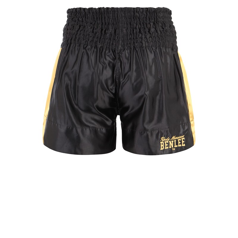 Benlee Men Boxing Shorts Thai Goldy, Size:M, Color:black/gold