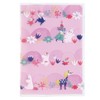 Gakken Staful Moomin Notebook with Cover, A6, Graph Ruled, Pink