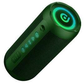 Wireless Portable Speaker, IPX7 Waterproof Bluetooth Speaker, 30W Loud Stereo Sound, 30H Playtime, 3 Colorful RGB Lights, 3 EQ Mode, TWS Pairing, Bluetooth 5.3 for Outdoor/Home/Party, Gift Ideas