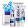 🔥 Bioaqua pure skin set antiacné 4 piezas sérum crema
