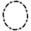 Fupapa Baseball Beaded Cross Necklaces, League Team Colors Baseball Necklace,