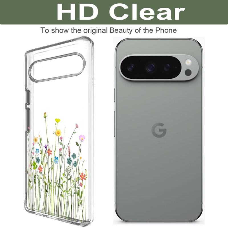 Unov Case Compatible with Pixel 9 Pixel 9 Pro Case