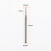 sourcing map 30pcs Diamond Grinding Burrs Carving Bits 1mm Cylindrical