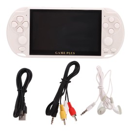 Handheld Game Machine MP4 Player 5.1in HD Display Screen USB Rechargeable Portable for Children Adults Gifts