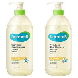 Dermavi Fresh Scalp Clear Shampoo Floral Green, 2 pcs, 1L / 더마비 프레쉬 스칼프 클리어 샴푸 플로럴그린, 2개, 1L