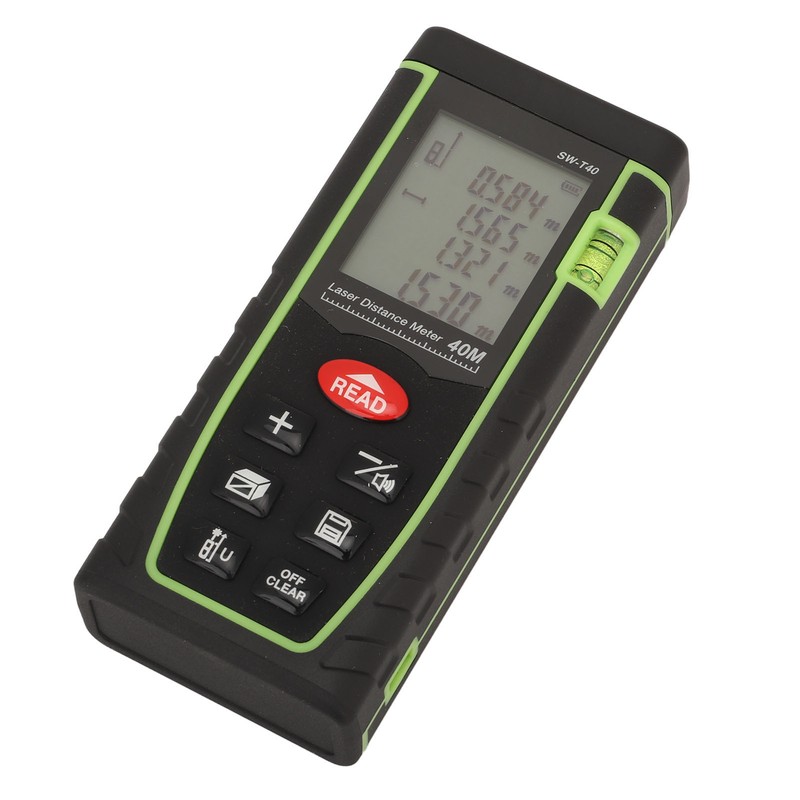 Laser Distance Meter Handheld 630‑670nm High Accuracy Infrared Laser Measurement