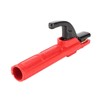 Welding Electrode Holder, 300Amp Capacity Copper Plier Ground Clamp, Insulated