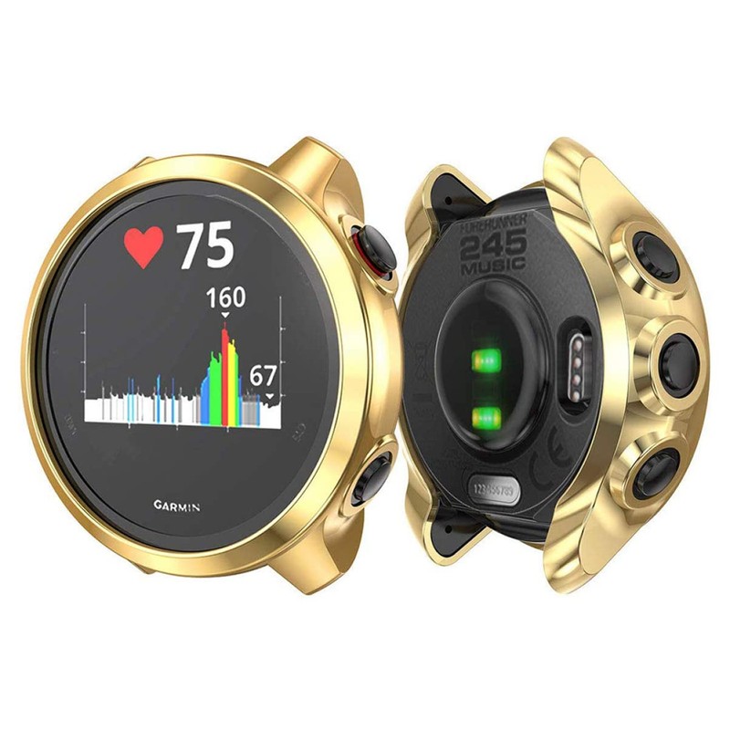 Gatuida 2pcs Electroplated Protective Cover for Smartwatch Flexible TPU Case