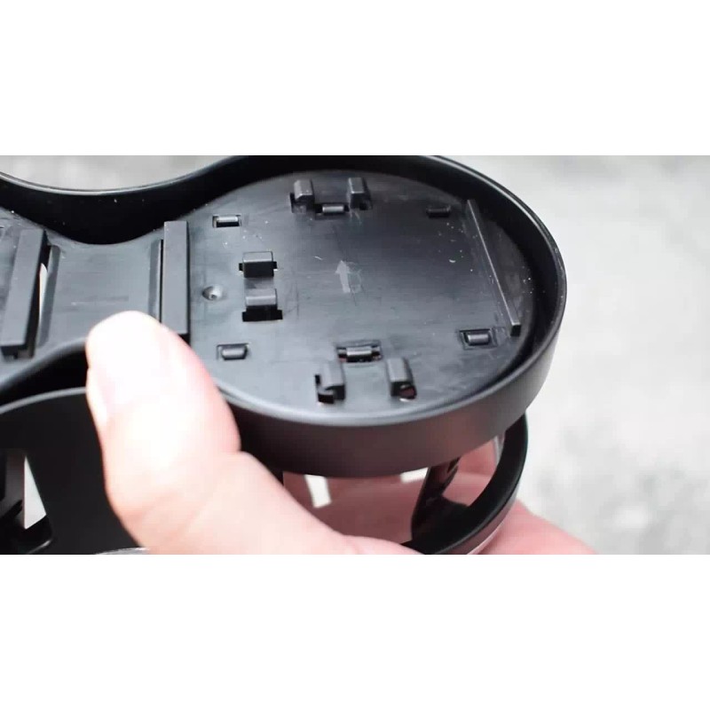 XUKEY Universal Car Double Hole Cup Holder Drink Holders Insulation
