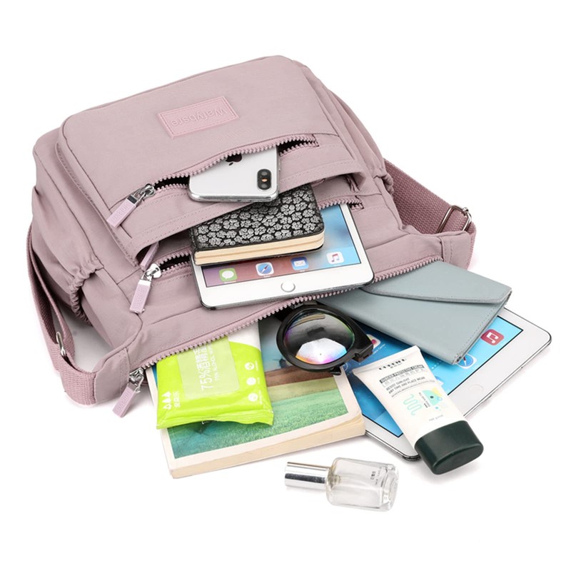Wafybsre Handbags for Ladies Multi Pocket Purses for Women Messenger