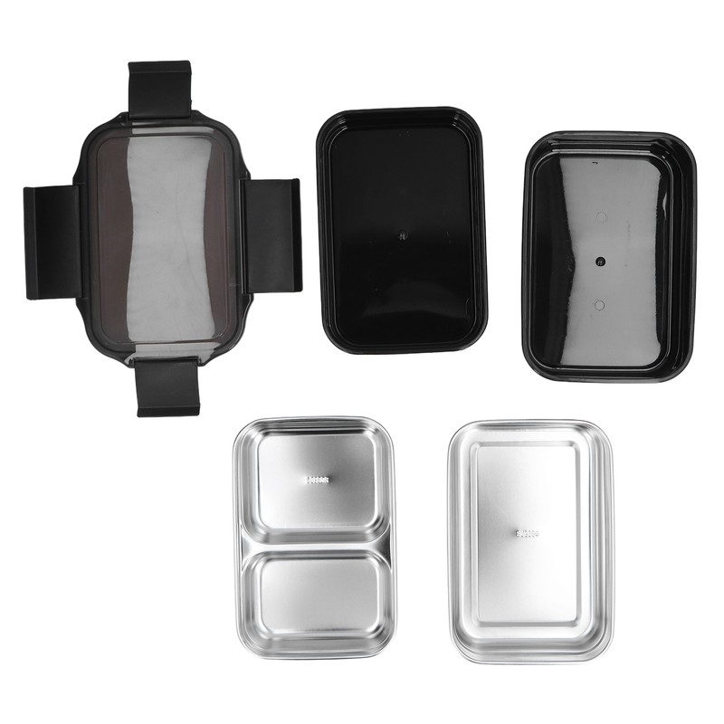 304 Stainless Steel Electric Lunch Box Double Layer Insulated Lunch