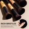 BS-MALL Double-ended Makeup Brush Set With Concealer Brush & Foundation