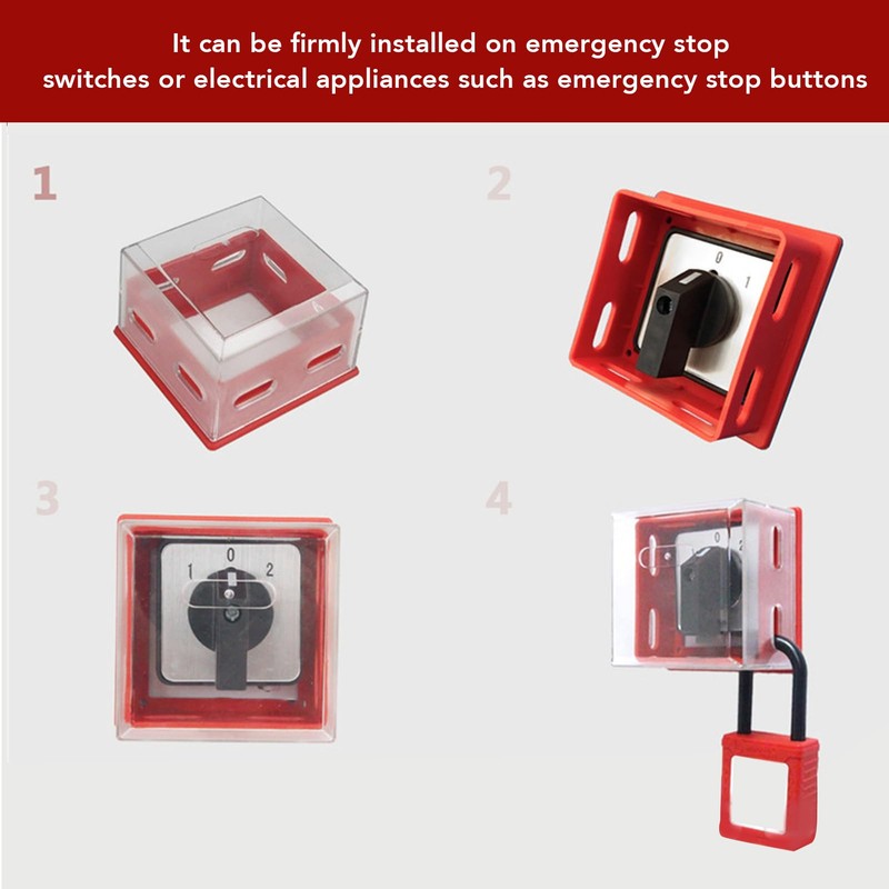 Fayelume Button Covers, Push Start Button Cover, Transparent Light Switch