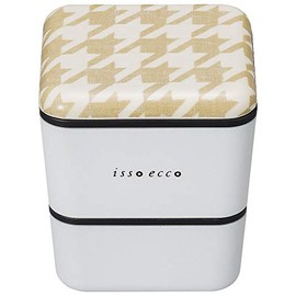 Masakazu 45-67754-4 IE Square Nest Lunch Box Chidori White