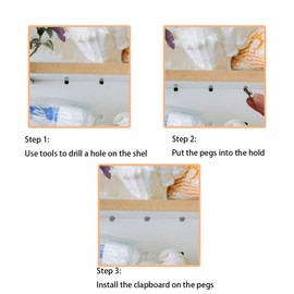 50 Pcs 5mm Shape Support Pin, Spoon Shape Nickel Plated Metal Support Pins, Shaped Cabinet Support Pegs Holder, Spoon Shaped Shelf Pins for Wardrobe Furniture Bookshelf and Closet