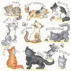 Bothy Threads Counted Cross Stitch Kit - Meow!