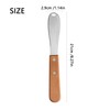 Stainless Steel Butter Spreader Butter Knife Spreader with Wood Handle