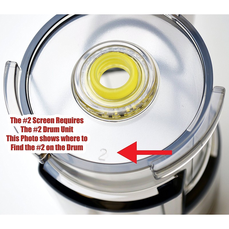 Omega Juicing Screen #2 Upgrade for 8006, 8005, 8004, 8003,