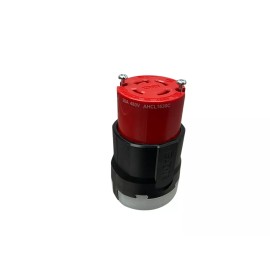 EATONS AHCL1630C Color Coded Locking Ultra Grip Connector L16-30R 3 Pole, 4 Wire
