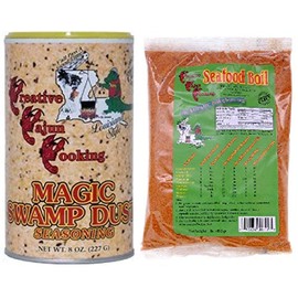 VERSAINSECT oking Gift Bundle - 1 Each of Zatarain's Creole Seasoning 17 Ounce and Tony Chachere's Creole Instant Roux Mix 10 Ounce