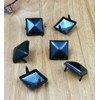 Square Pyramid Stainless Steel Nail Cap Clavos - 6 PACK