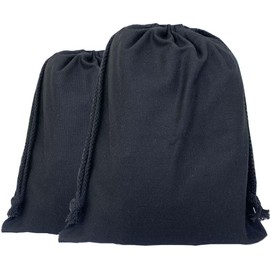 EOMECUIGAO 2 Drawstring Bags, Gymnastics Clothes, Stylish, Drawstring Pouch, Change Bag, Storage Bag, Shopping Bag, Black